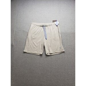 Tailorbyrd Men Short XL Gray Heather Drawstring Waist Comfort Stretch Summer